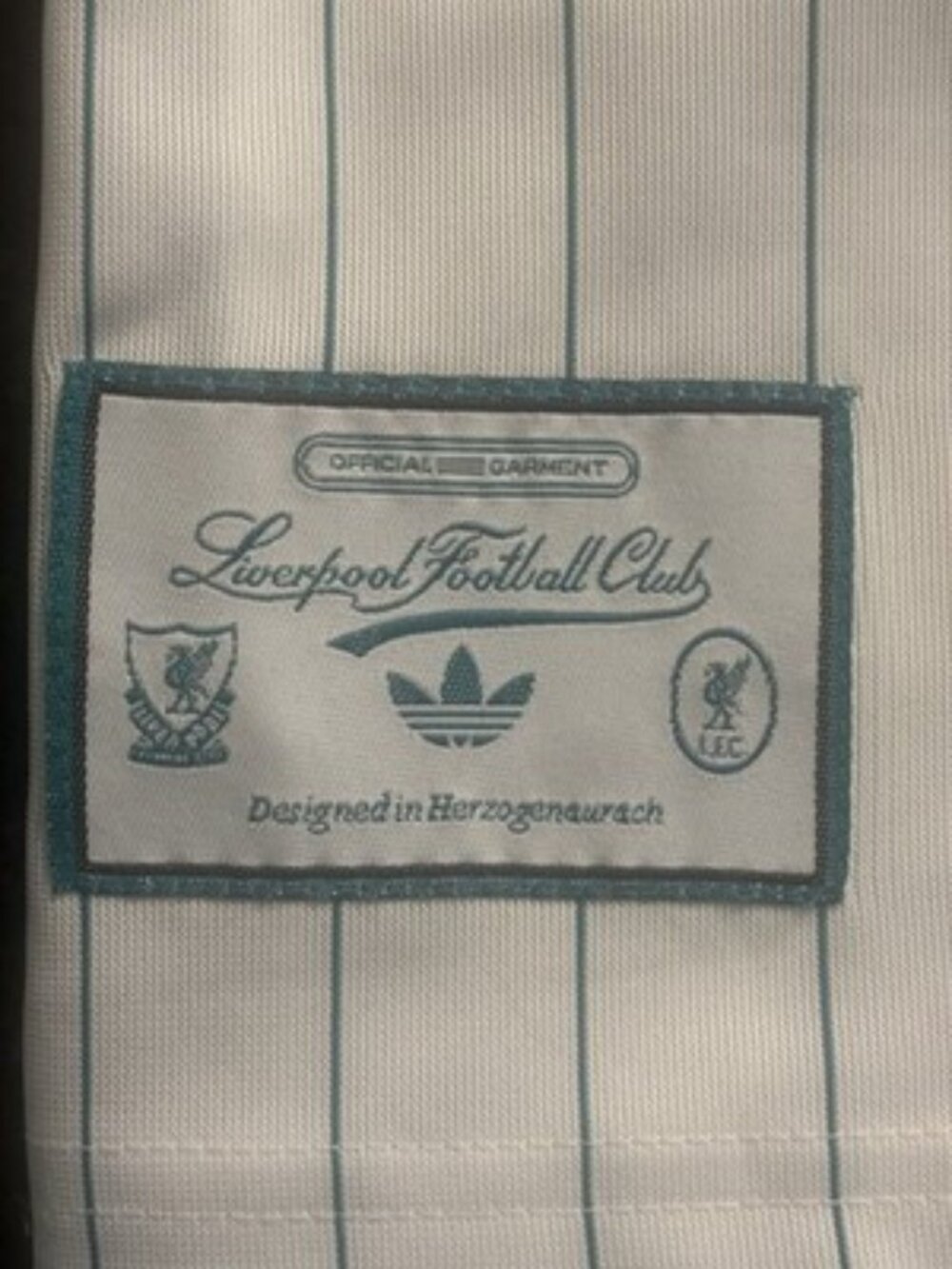 Adidas Liverpool LFC Icon Jersey Mens M White New With Tags